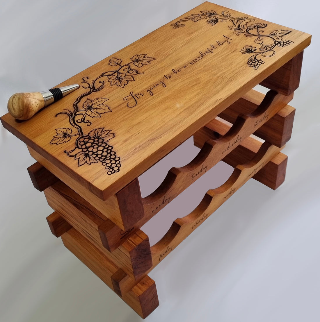 Rimu Wine Rack