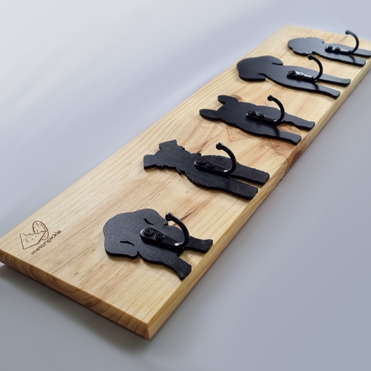 Puppy Wall Mounted Coat Rack