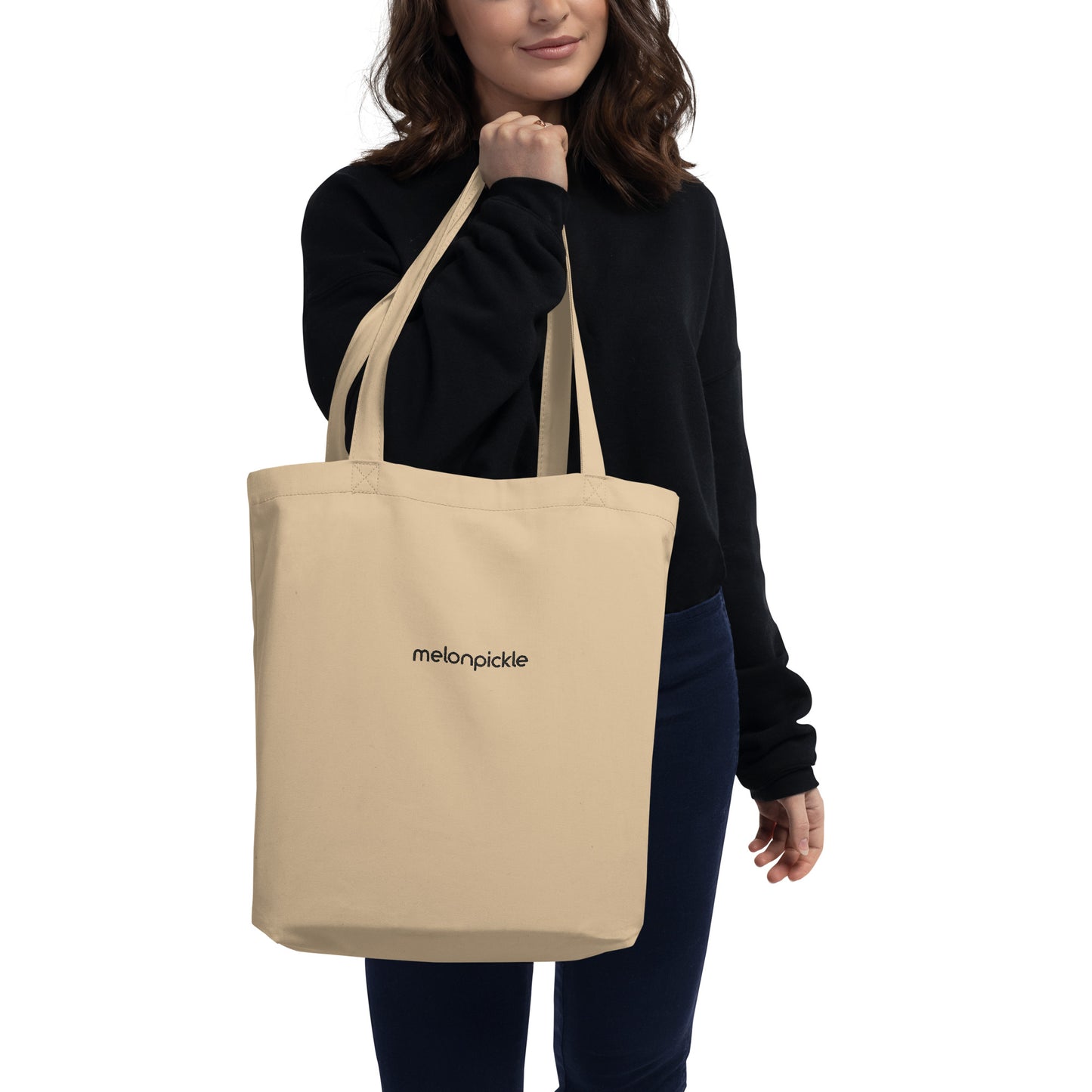 Tan MelonPickle Eco Tote Bag